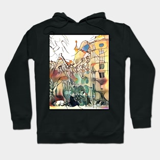 Kandinsky meets Barcelona, motif 6 Hoodie